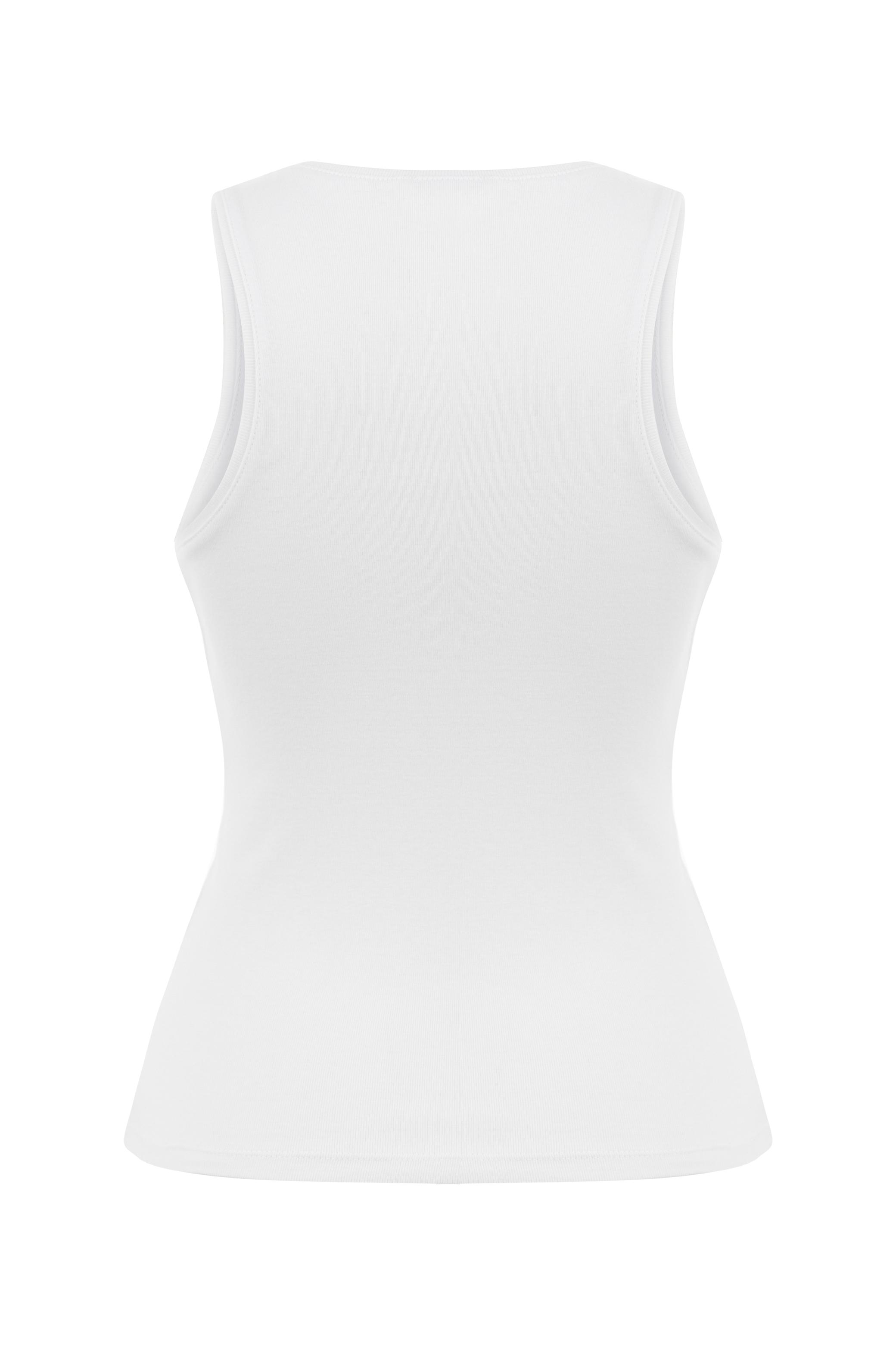 BİSİKLET YAKA KOLSUZ BASIC ATLET