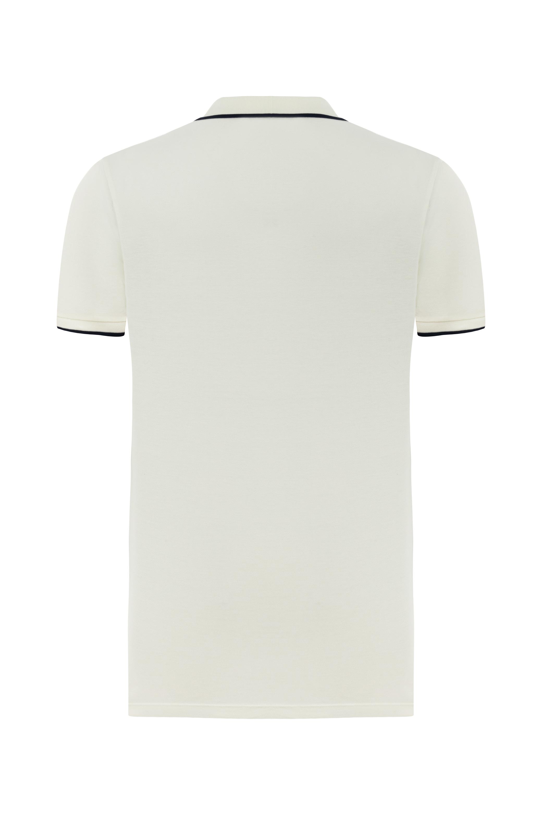 MARİN DETAYLI POLO YAKA KISA KOLLU T-SHIRT