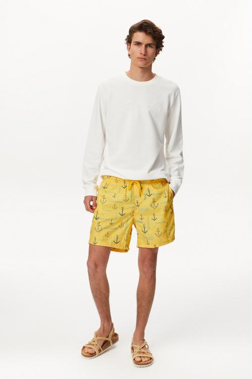  ÇAPA DESENLİ DENİZ ŞORTU