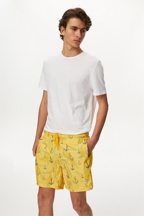  ÇAPA DESENLİ DENİZ ŞORTU