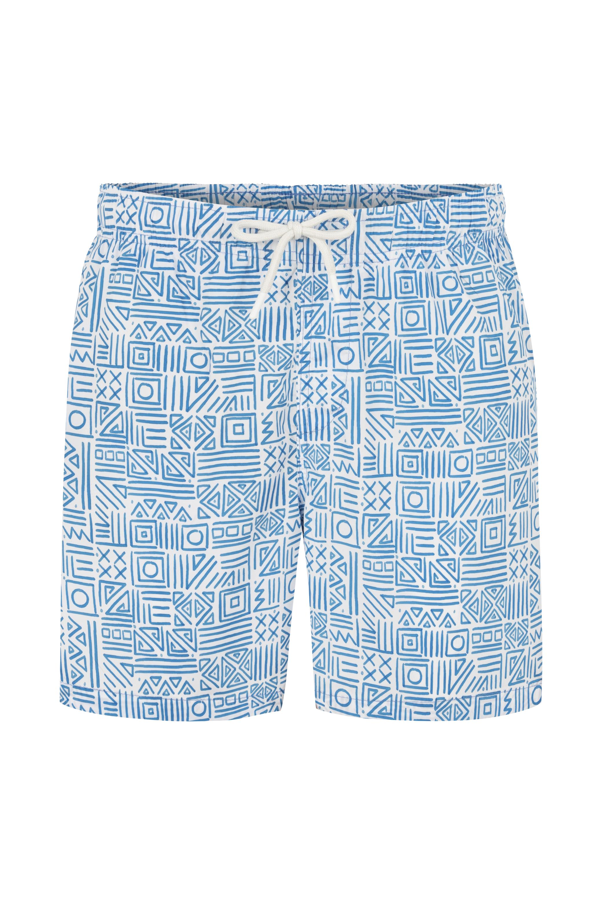 ETNİK DESENLİ DENİZ ŞORTU