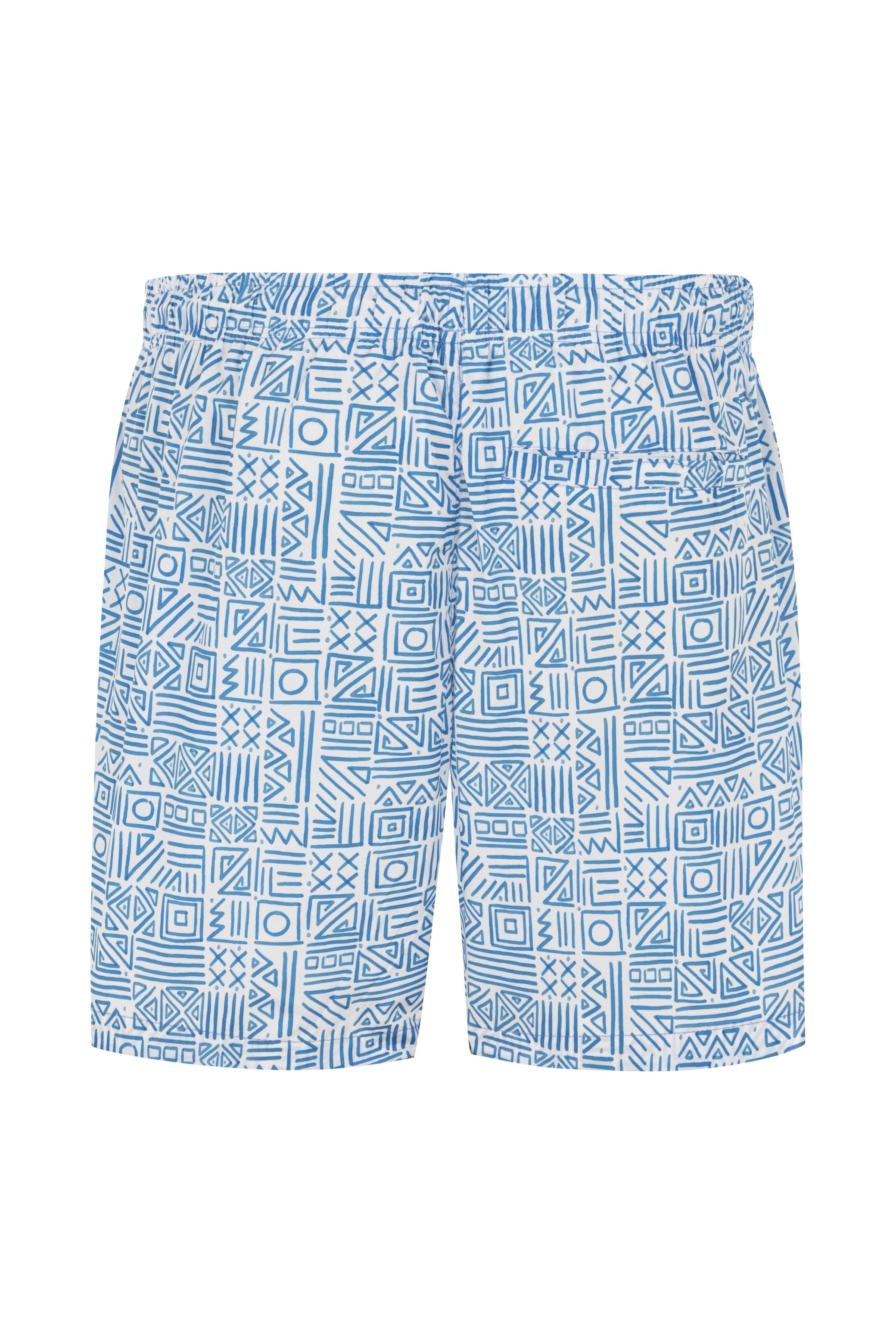 ETNİK DESENLİ DENİZ ŞORTU