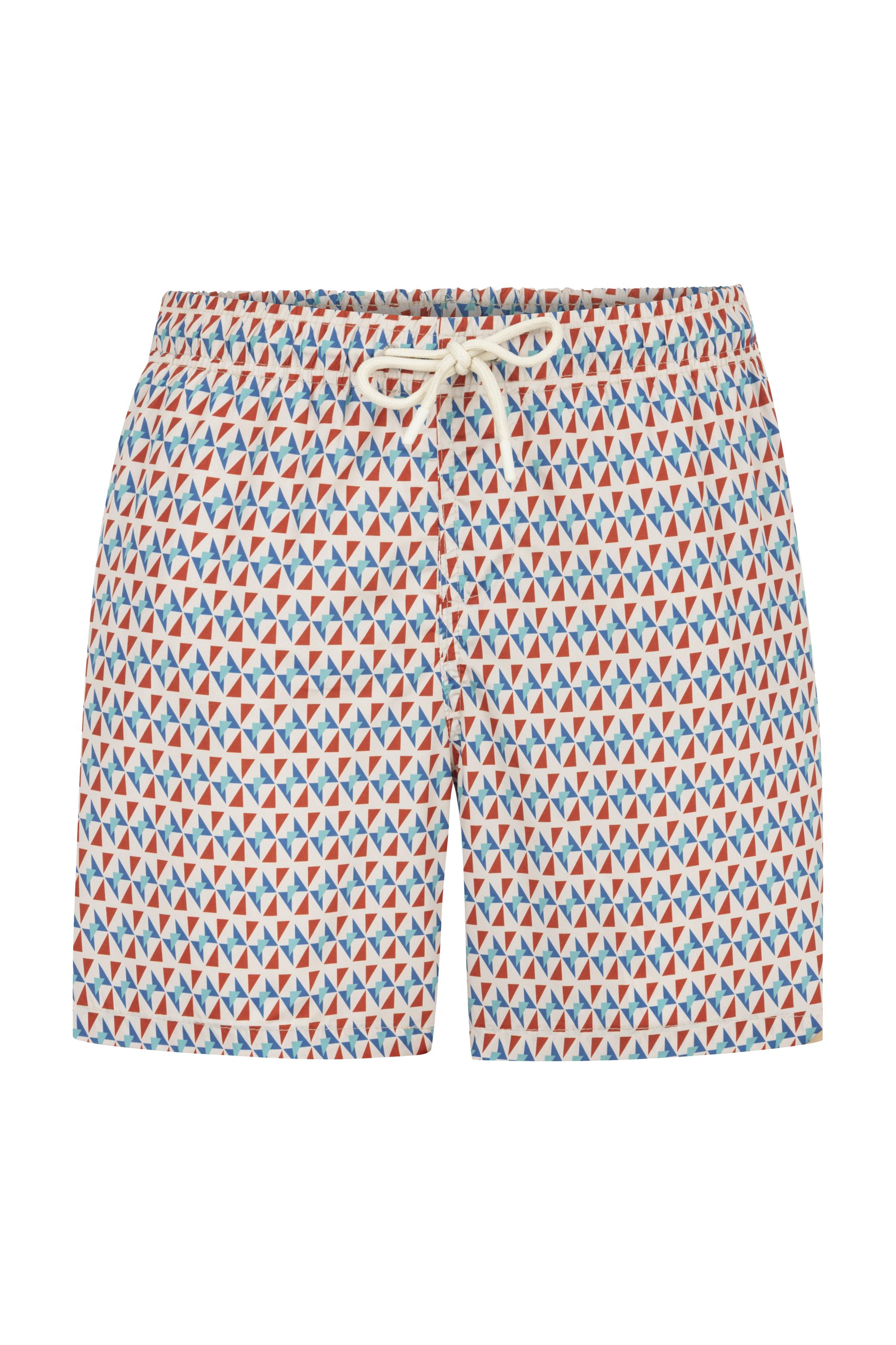 GEOMETRİK DESENLİ DENİZ ŞORTU