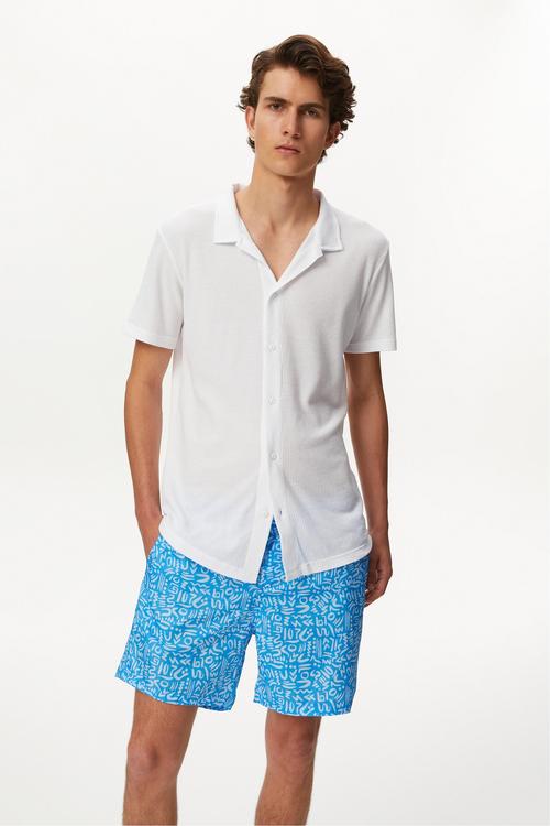  DESENLİ DENİZ ŞORTU