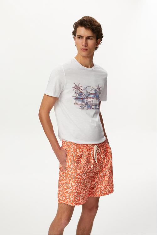  DESENLİ DENİZ ŞORTU