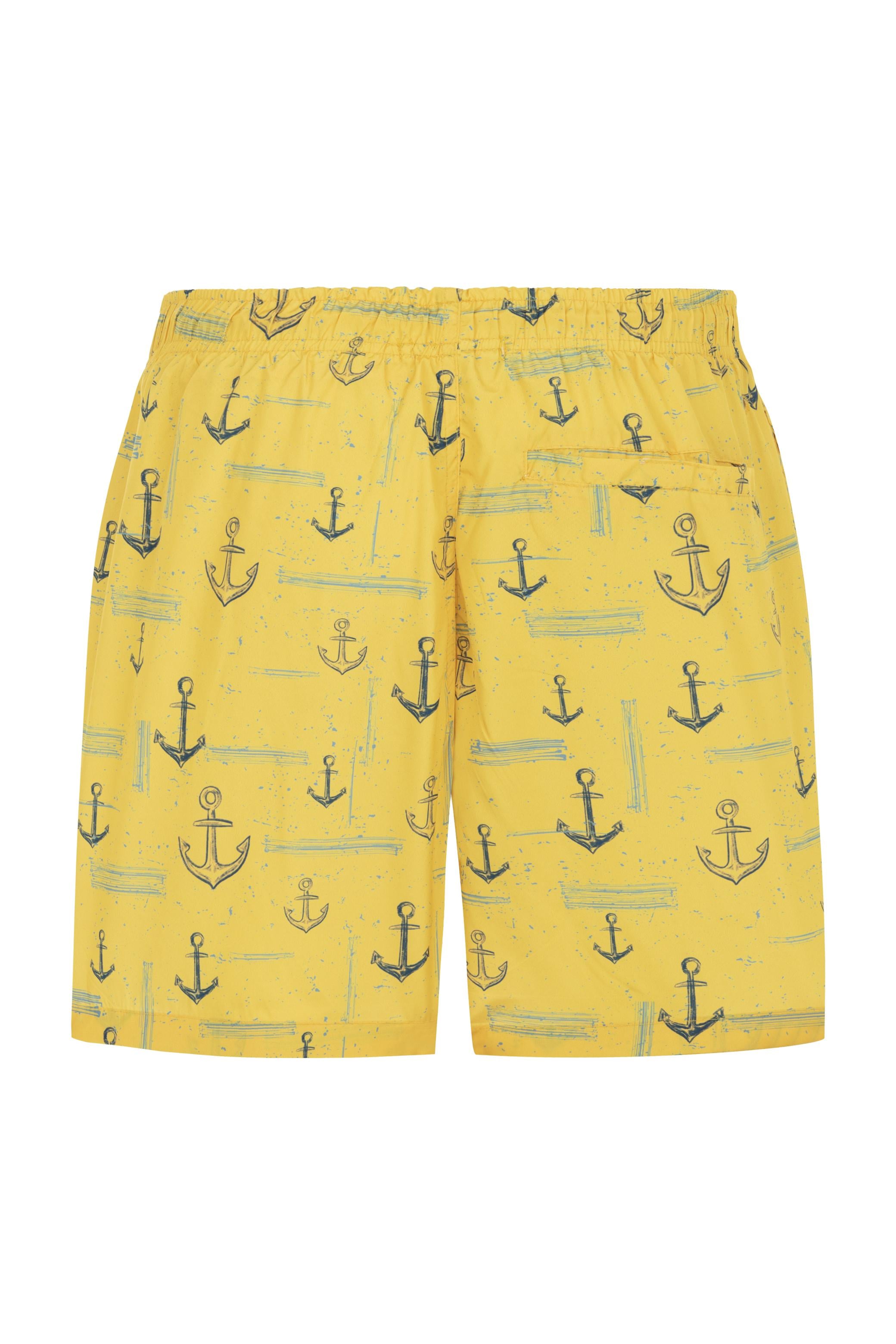 ÇAPA DESENLİ DENİZ ŞORTU