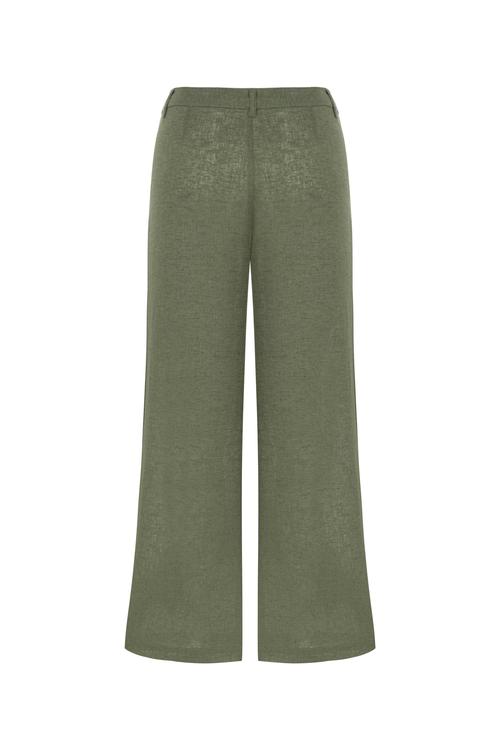  KETEN KARIŞIMLI RAHAT KESİM PANTOLON