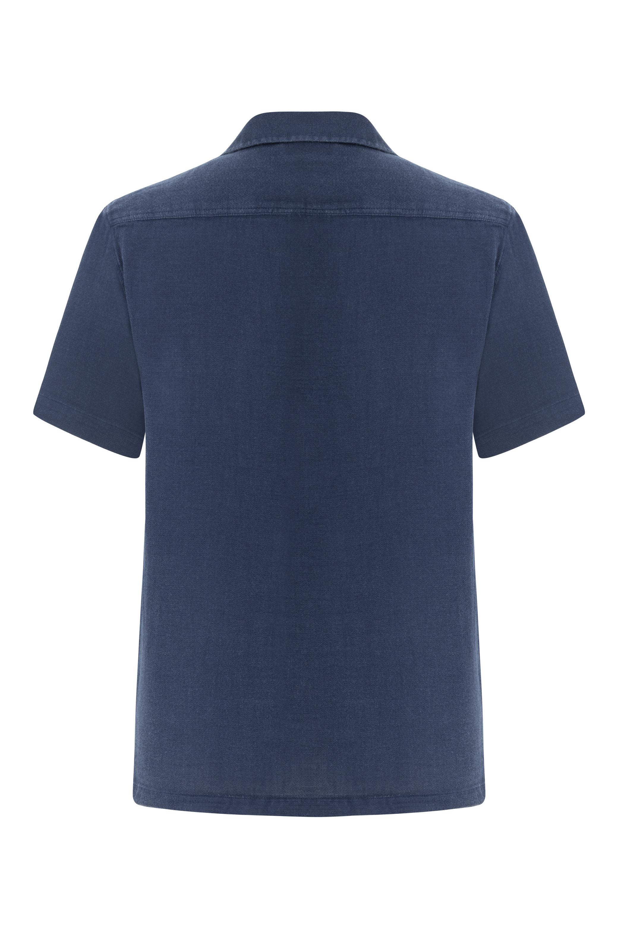 PAMUKLU KISA KOLLU REGULAR FIT GÖMLEK