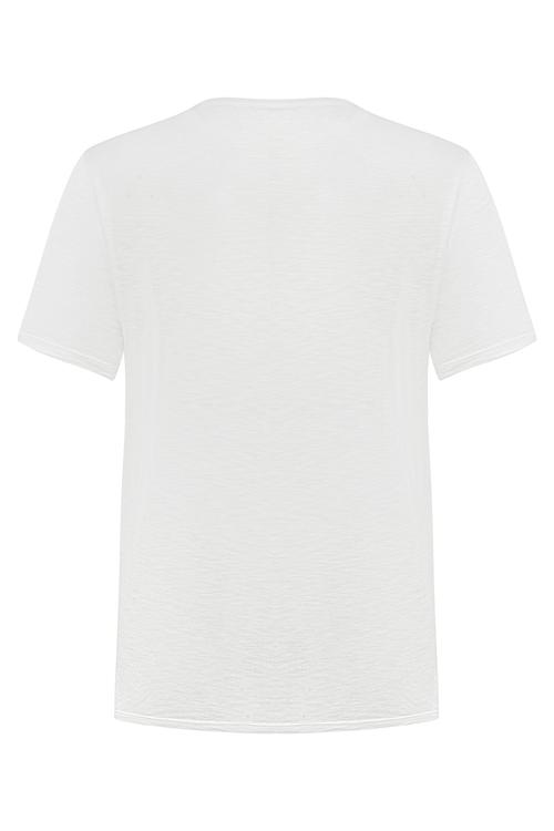  BİSİKLET YAKA KISA KOLLU T-SHIRT