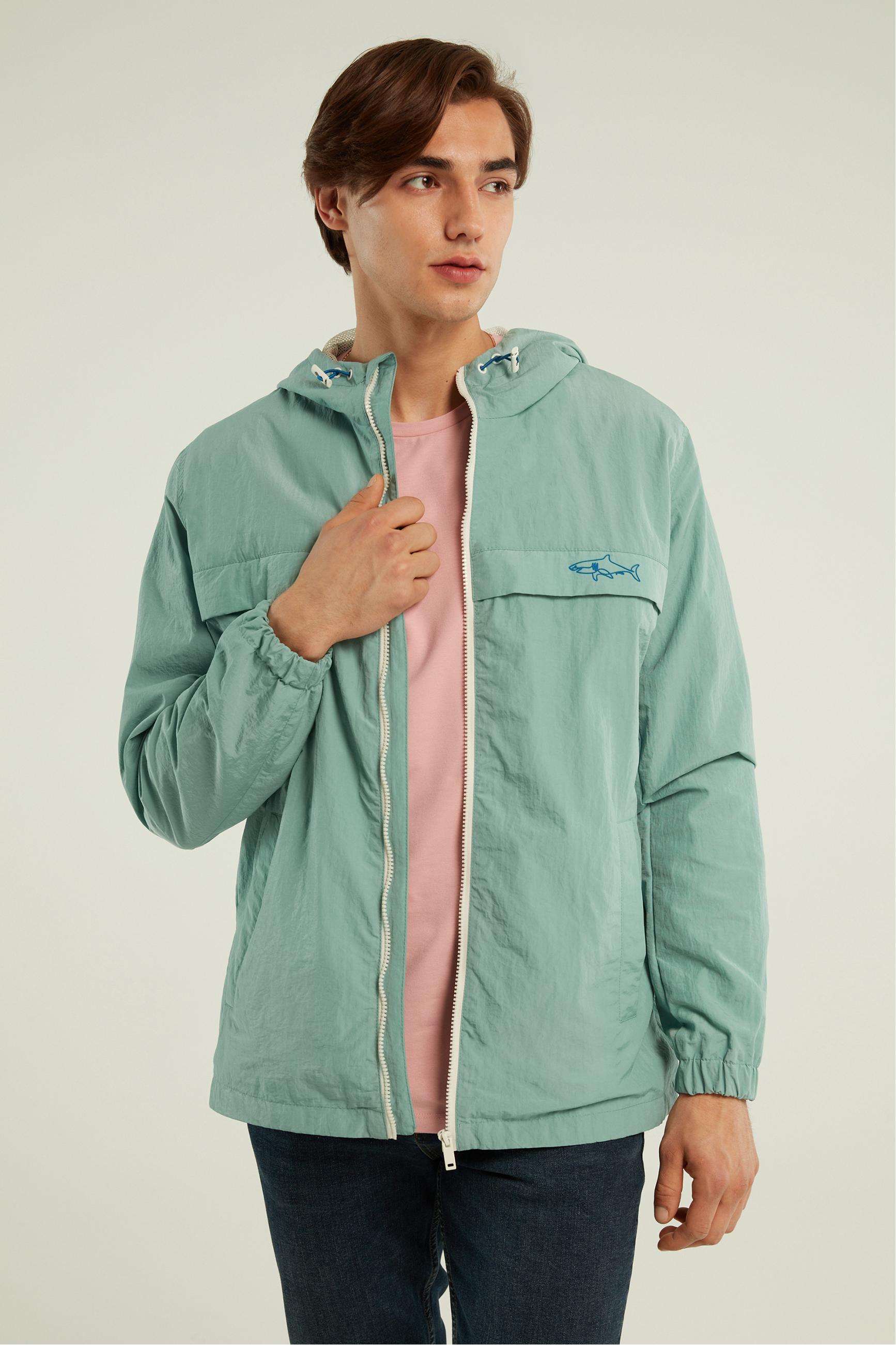 KAPÜŞONLU FERMUARLI YAĞMURLUK