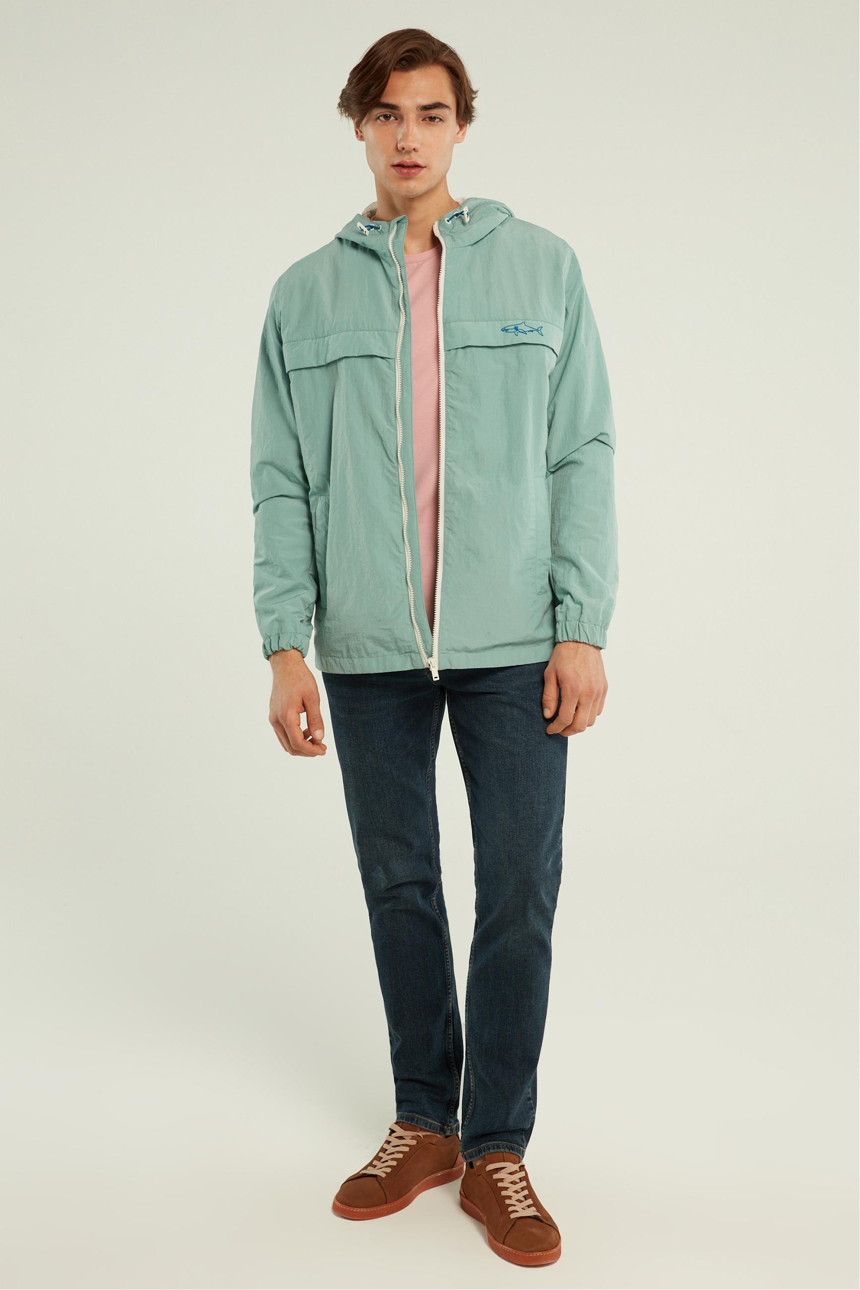 KAPÜŞONLU FERMUARLI YAĞMURLUK