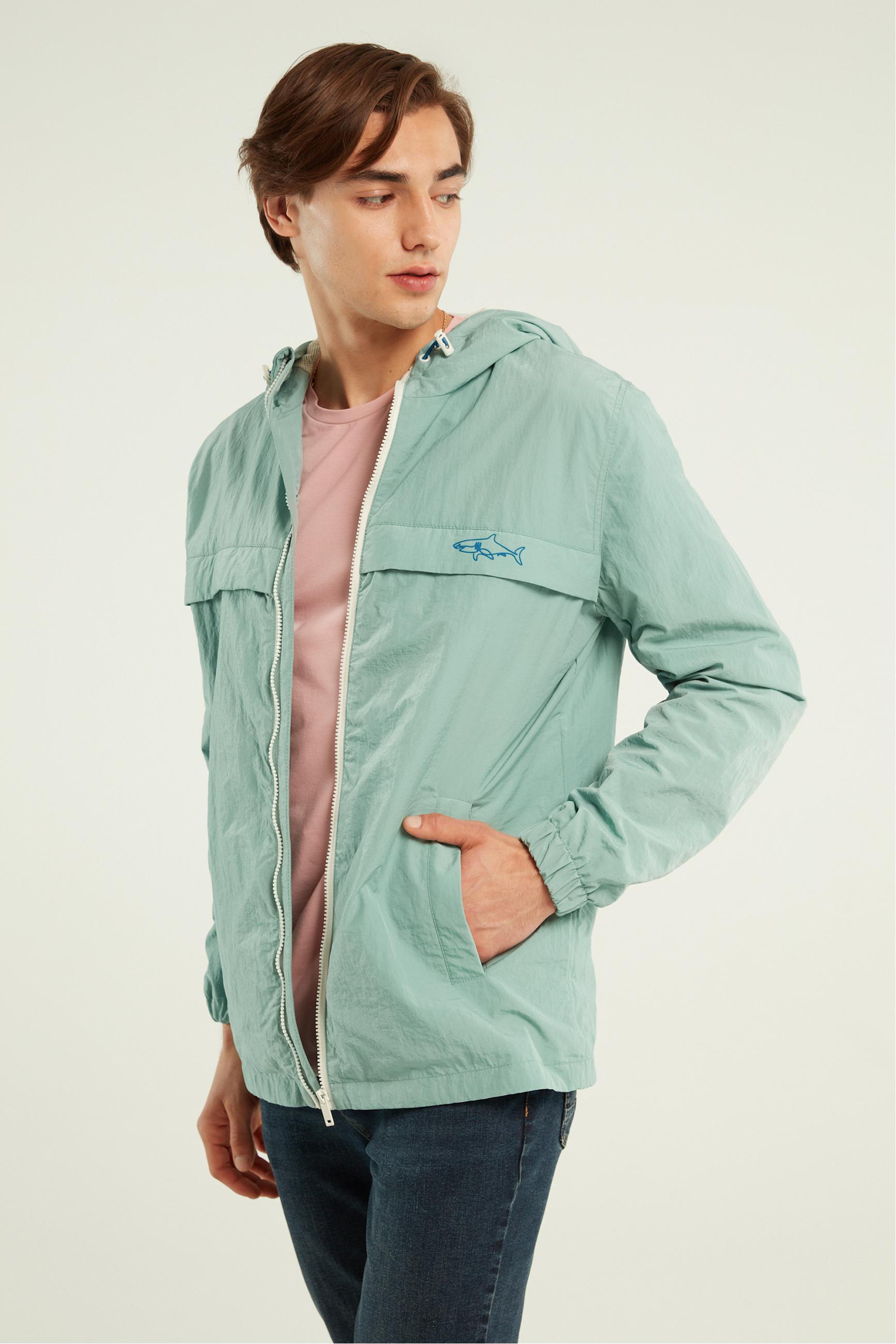 KAPÜŞONLU FERMUARLI YAĞMURLUK