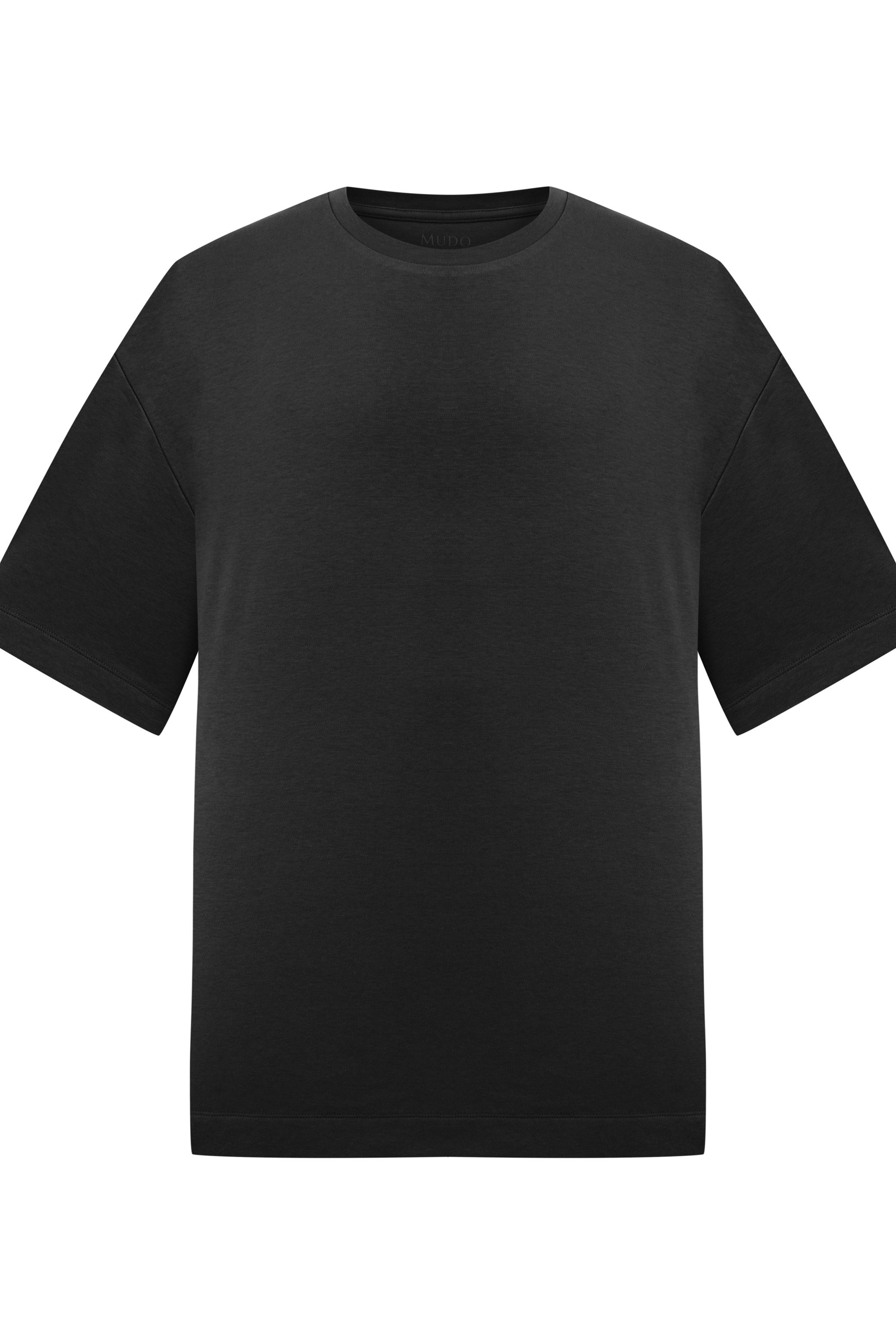 BİSİKLET YAKA KISA KOLLU T-SHIRT