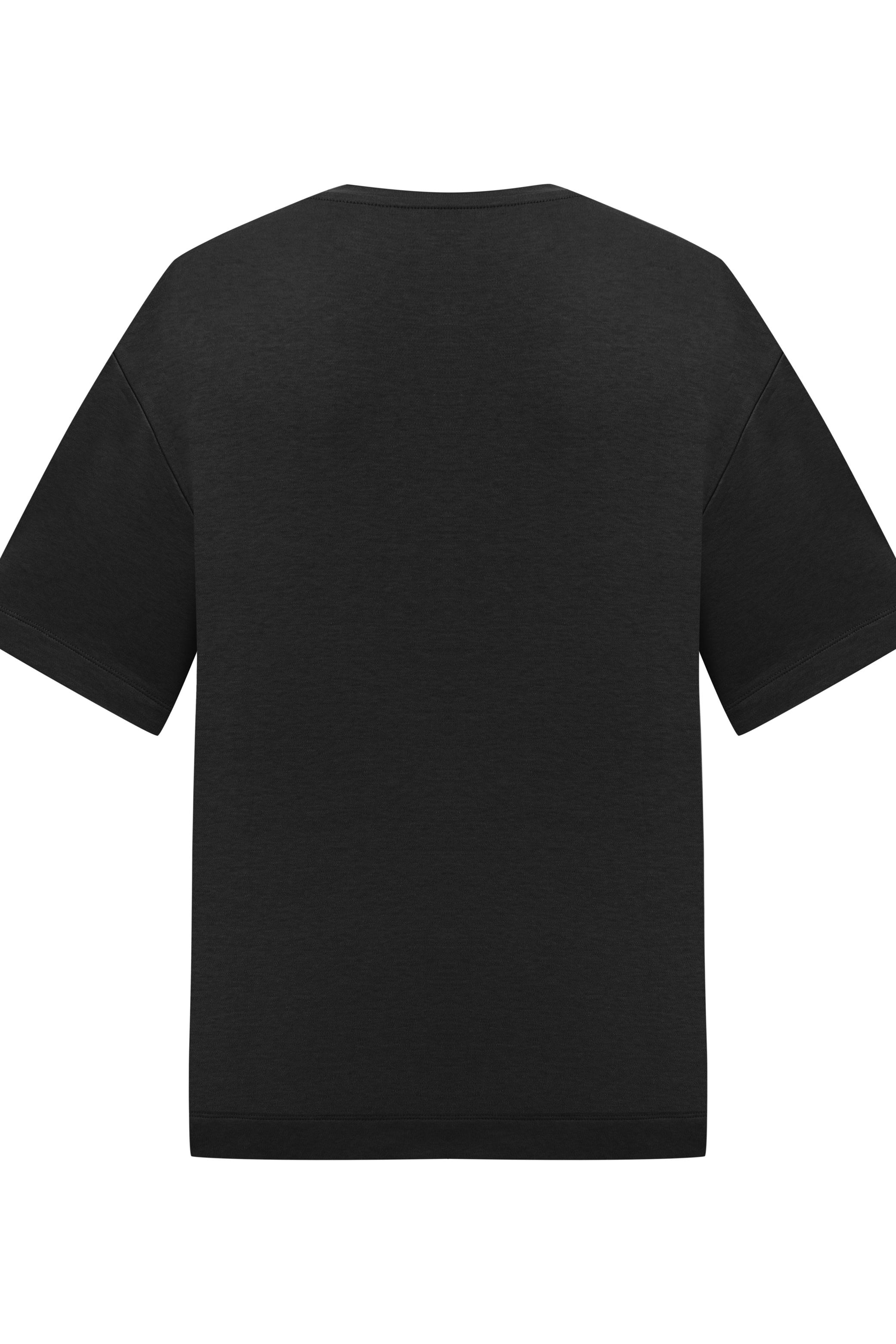 BİSİKLET YAKA KISA KOLLU T-SHIRT