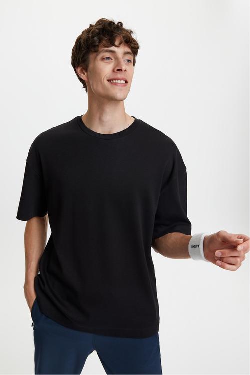  BİSİKLET YAKA KISA KOLLU T-SHIRT