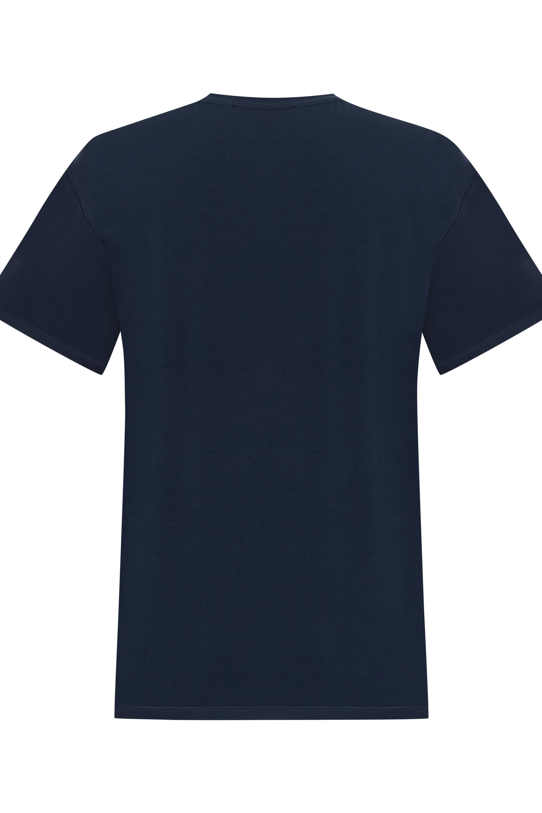 BİSİKLET YAKA KISA KOLLU T-SHIRT