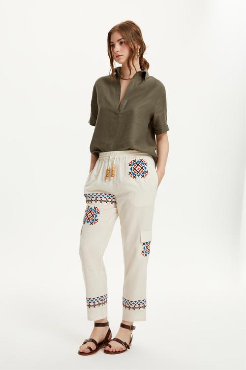  ETNİK HAVUÇ PANTOLON
