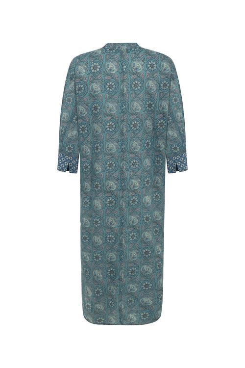  ETNİK DESENLİ PLAJ ELBİSESİ