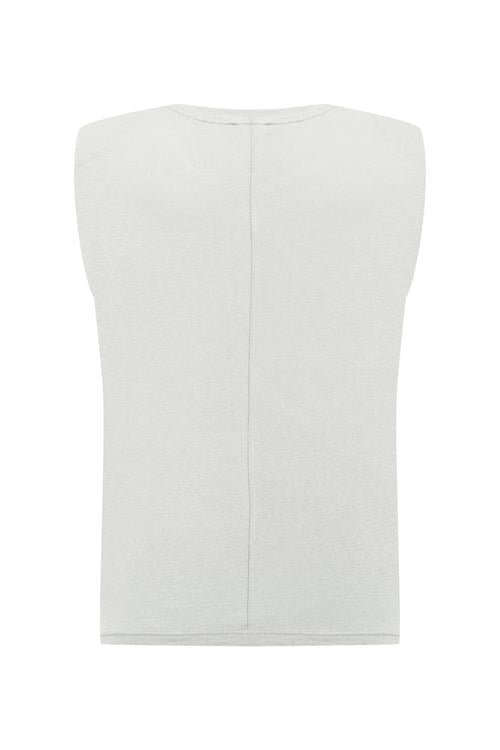  VATKALI BİSİKLET YAKA KOLSUZ T-SHIRT