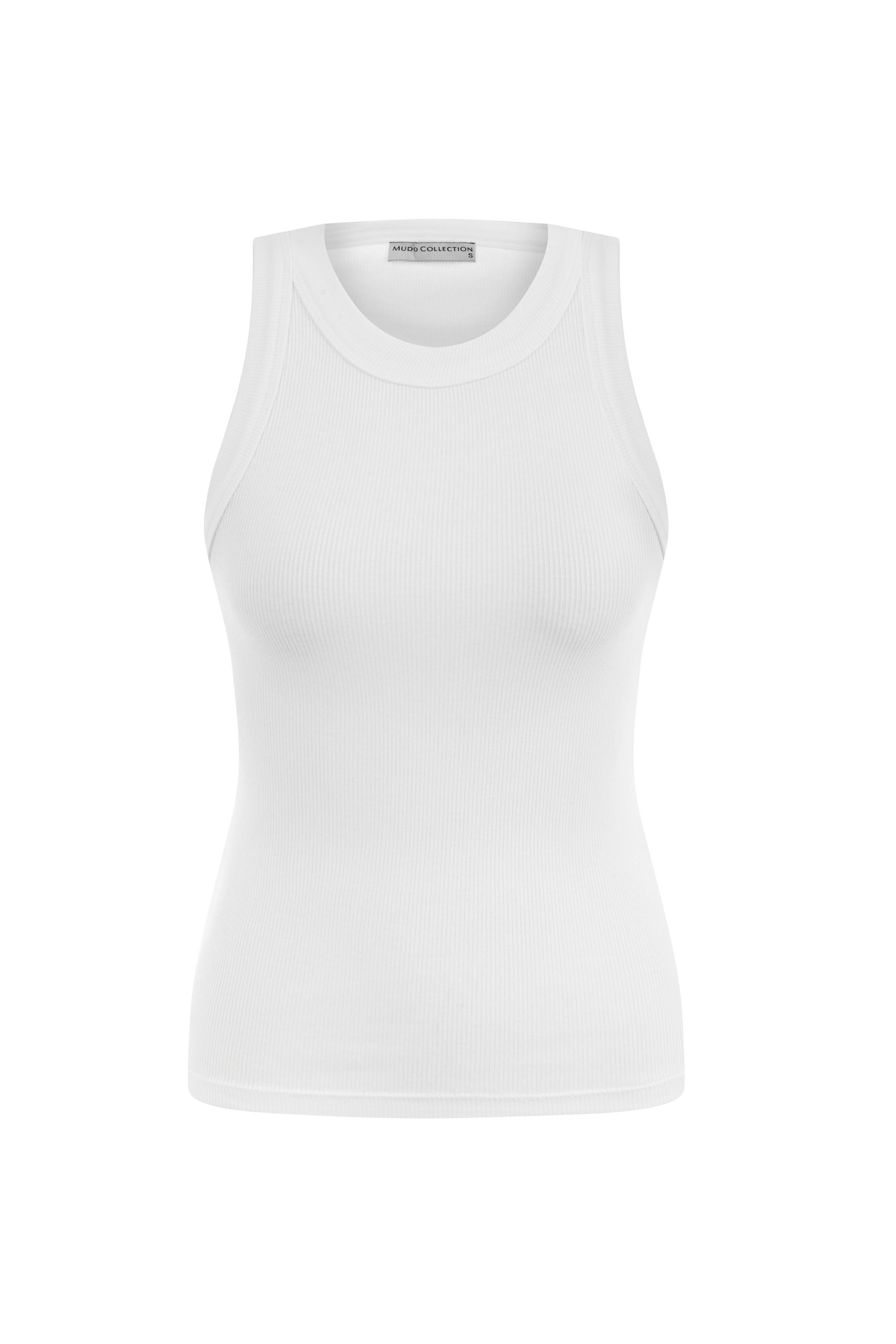 AÇIK YAKA KOLSUZ ATLET