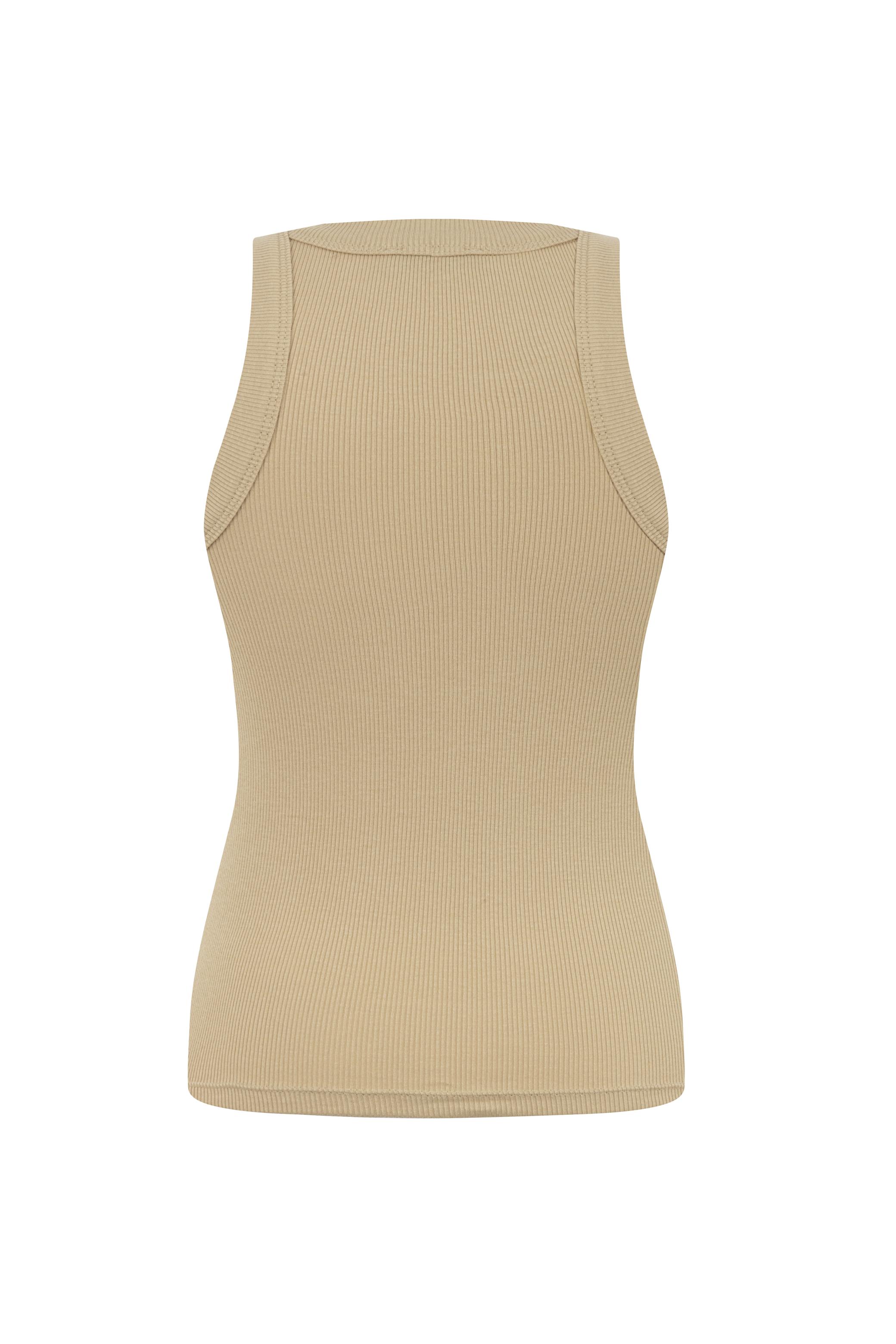 AÇIK YAKA KOLSUZ ATLET