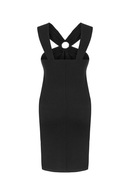  DAR KESİM MİNİ ELBİSE