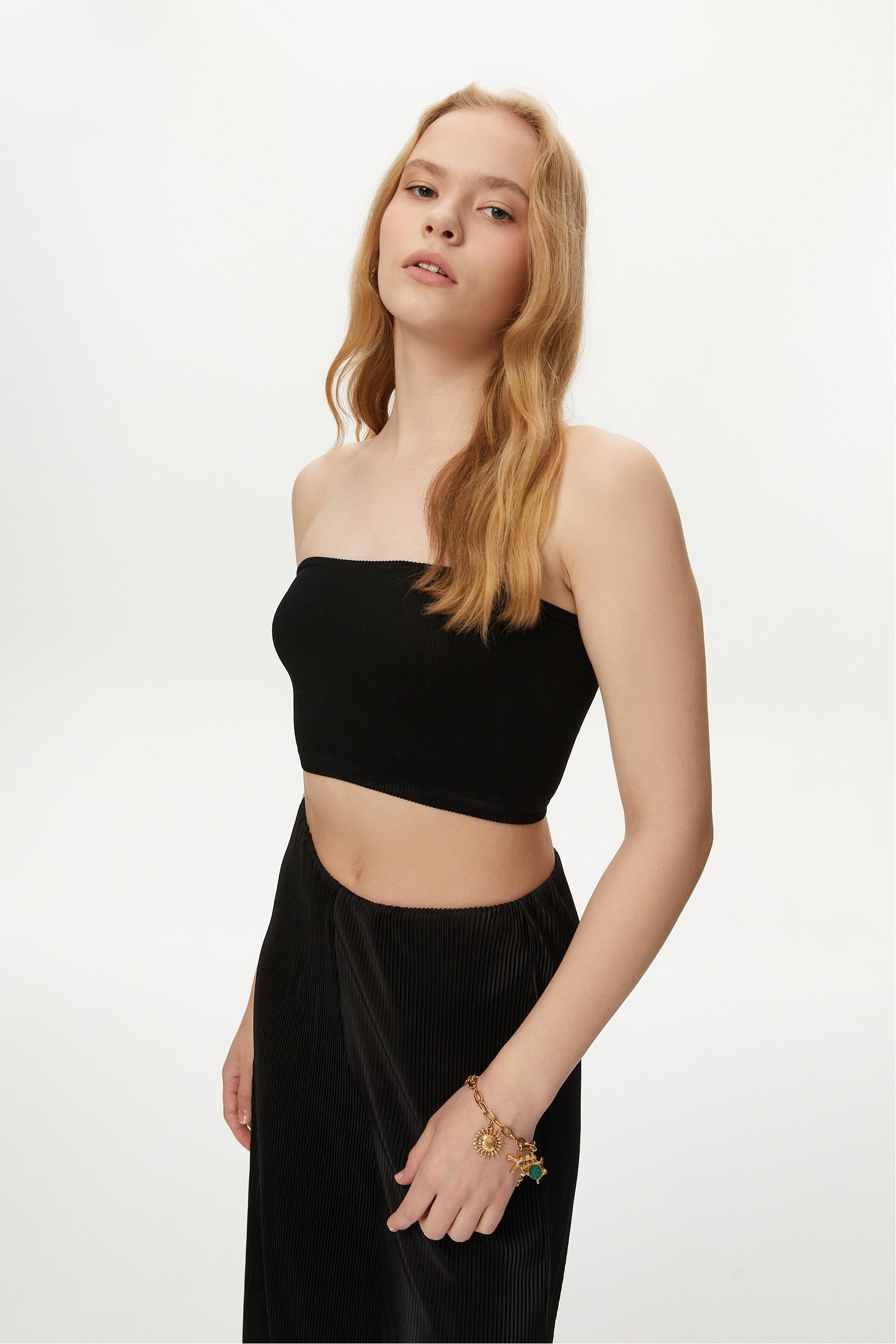 STRAPLEZ FİTİLLİ CROP ATLET