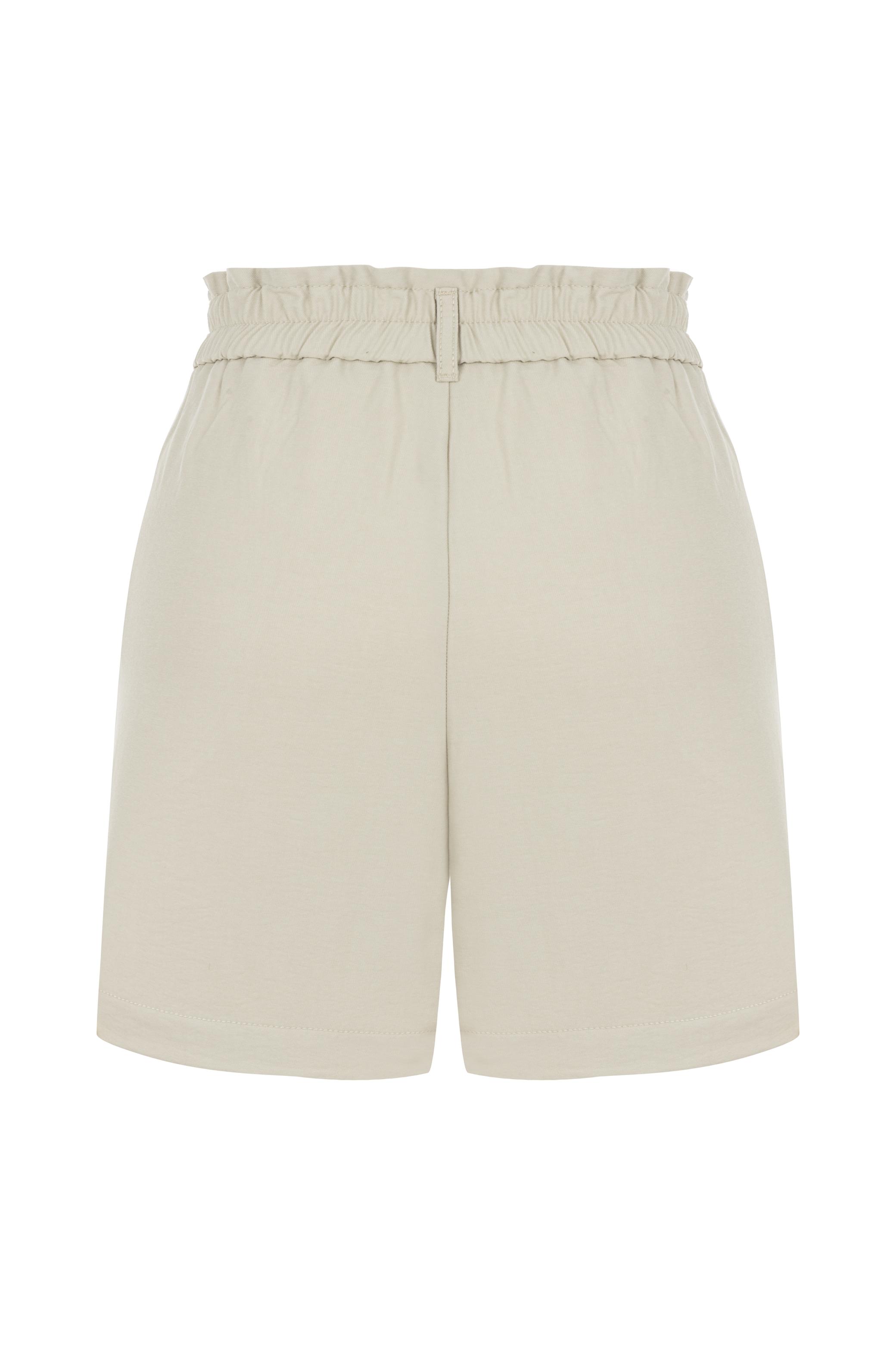 BÜZGÜ DETAYLI MİNİ ŞORT