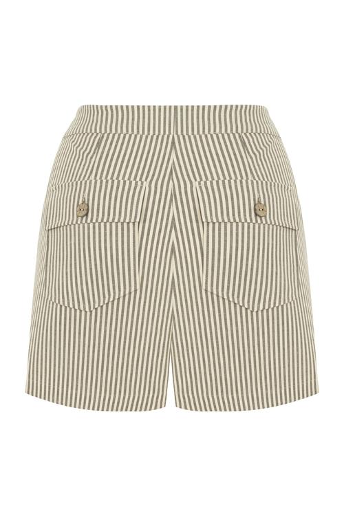  ÇİZGİLİ MİNİ ŞORT