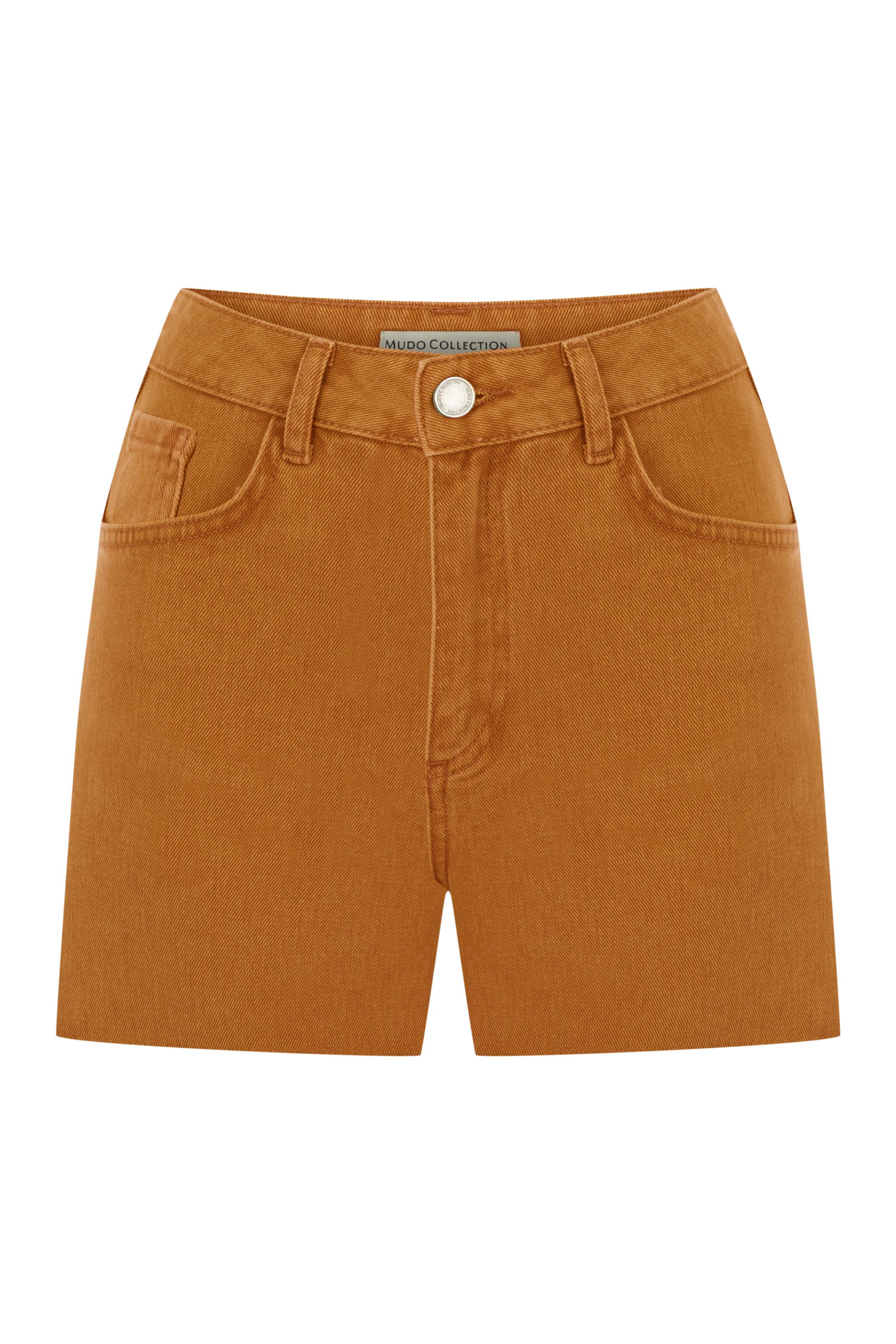 KESİK UÇLU MİNİ ŞORT