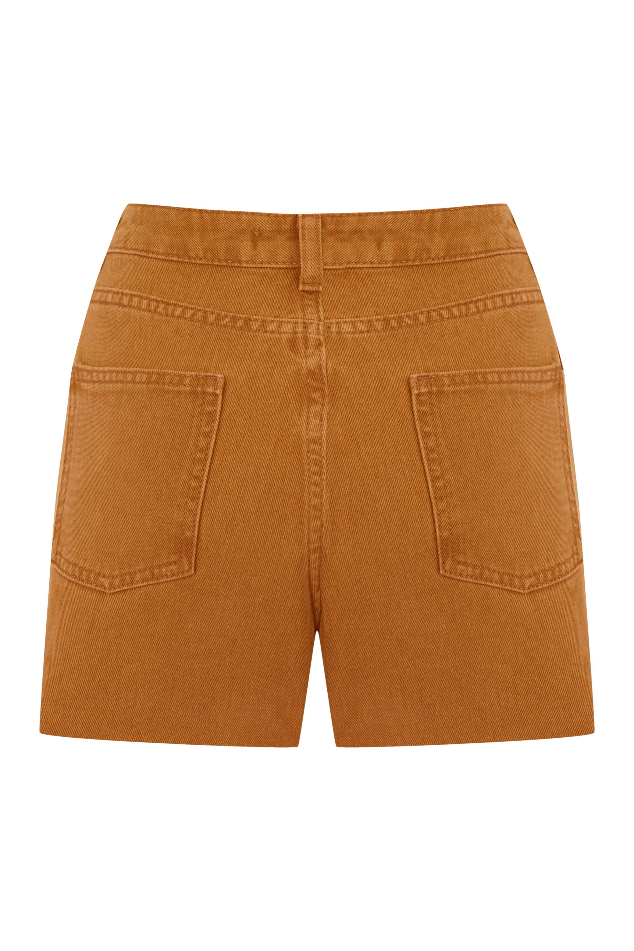 KESİK UÇLU MİNİ ŞORT