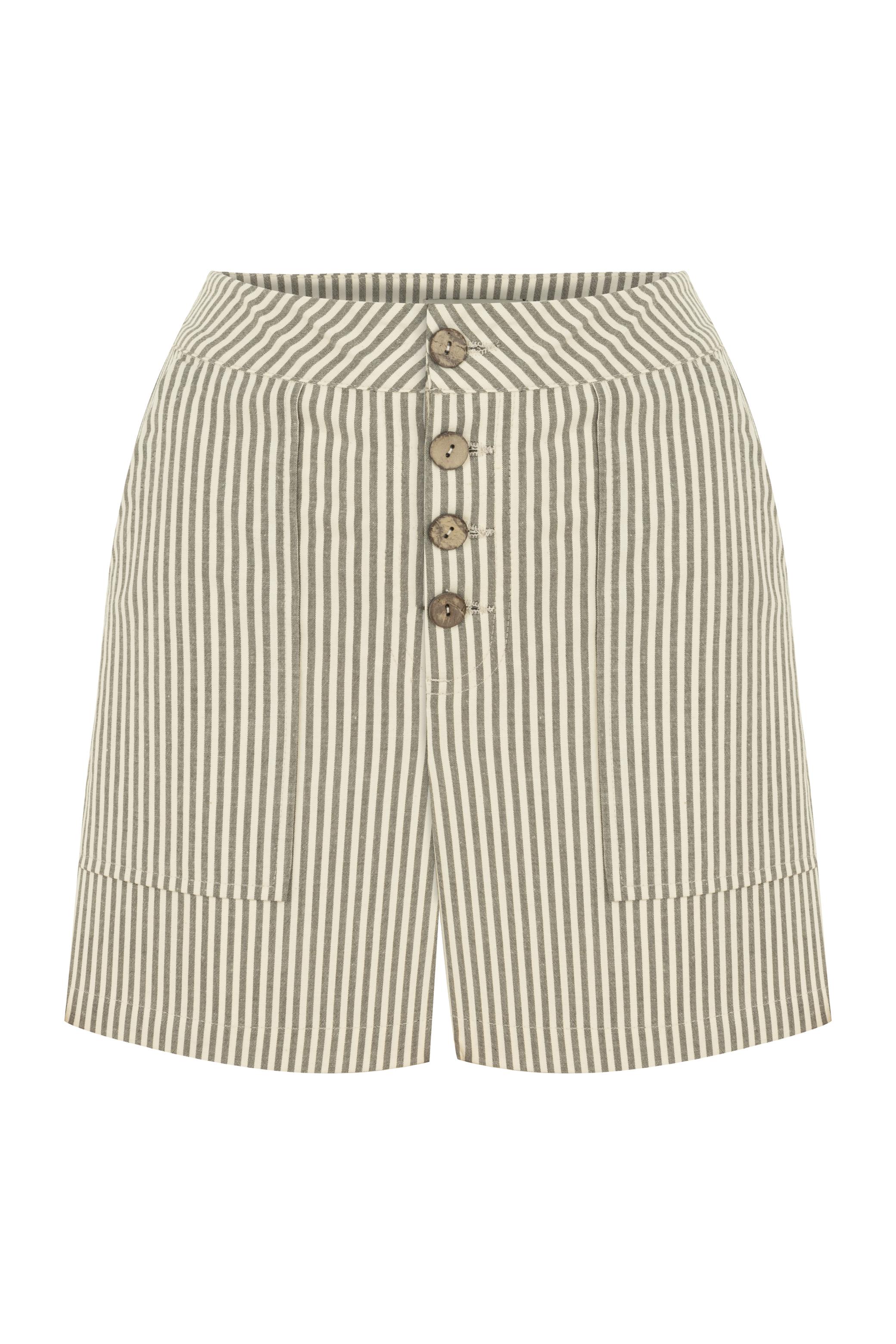 ÇİZGİLİ MİNİ ŞORT