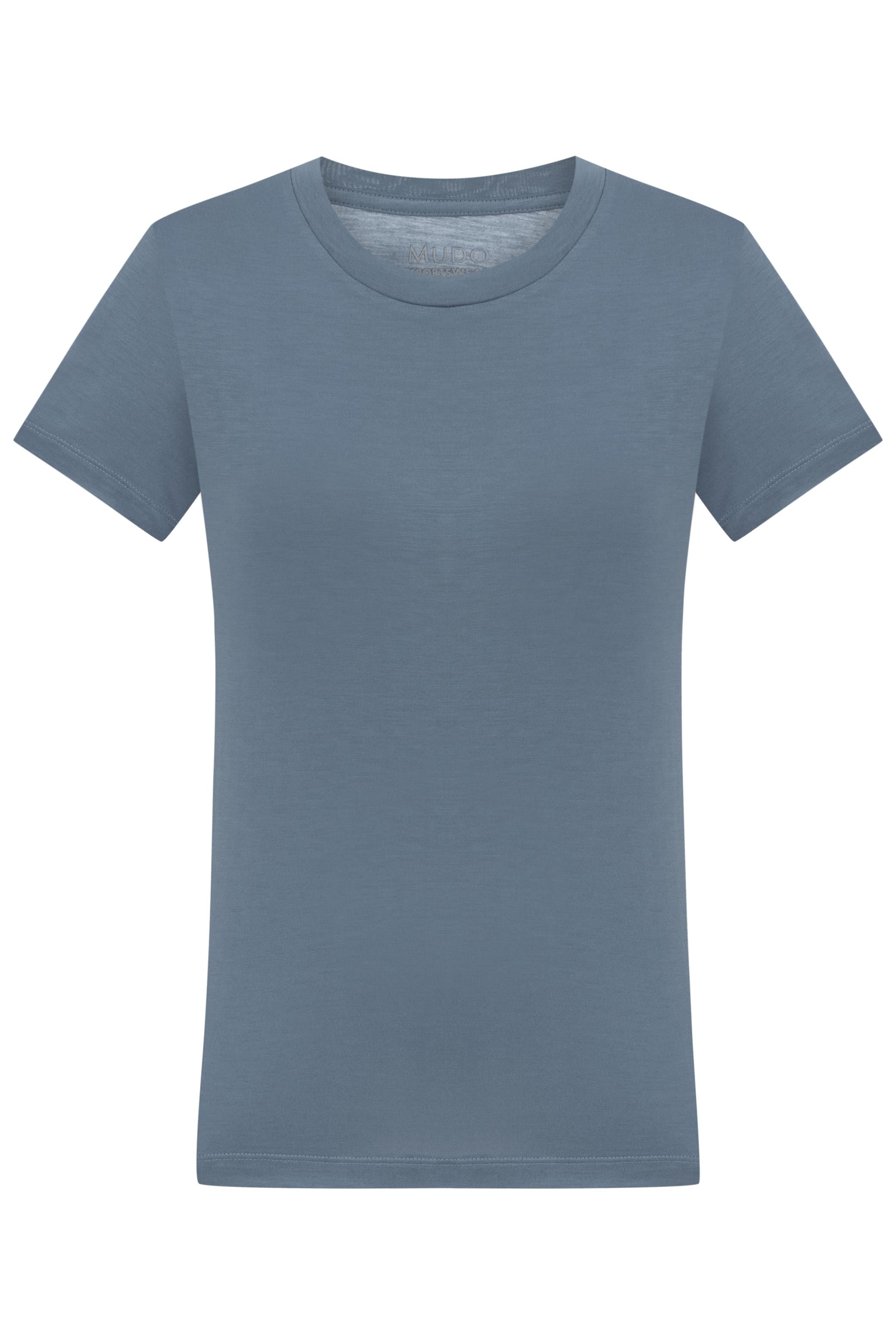 BİSİKLET YAKA KISA KOLLU T-SHIRT