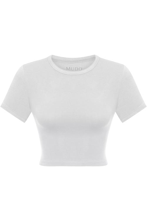  BİSİKLET YAKA CROP TOP