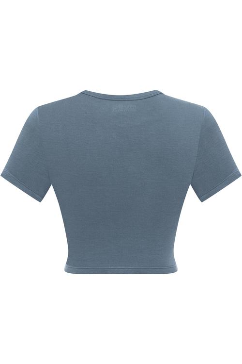  BİSİKLET YAKA CROP TOP