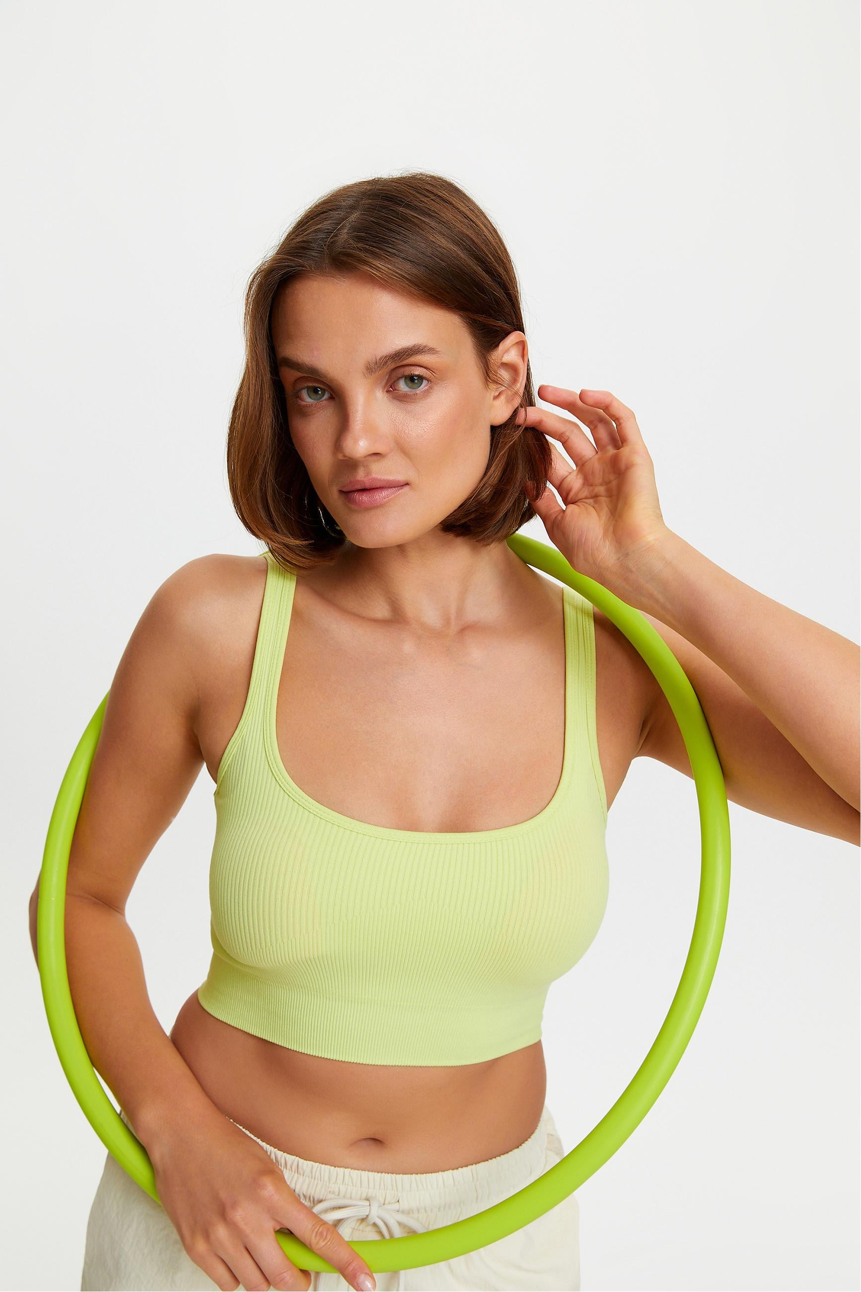 KOLSUZ BASIC CROP TOP