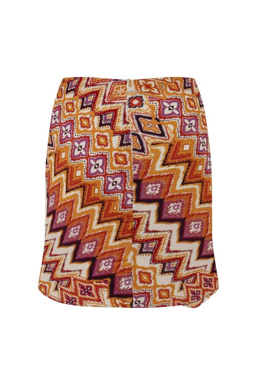  ETNİK DESENLİ MİNİ ETEK