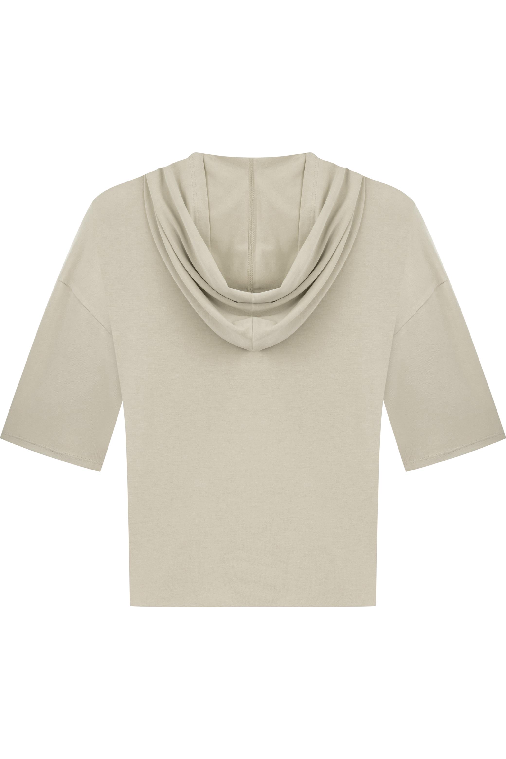 MODAL KARIŞIMLI KAPÜŞONLU SWEATSHIRT