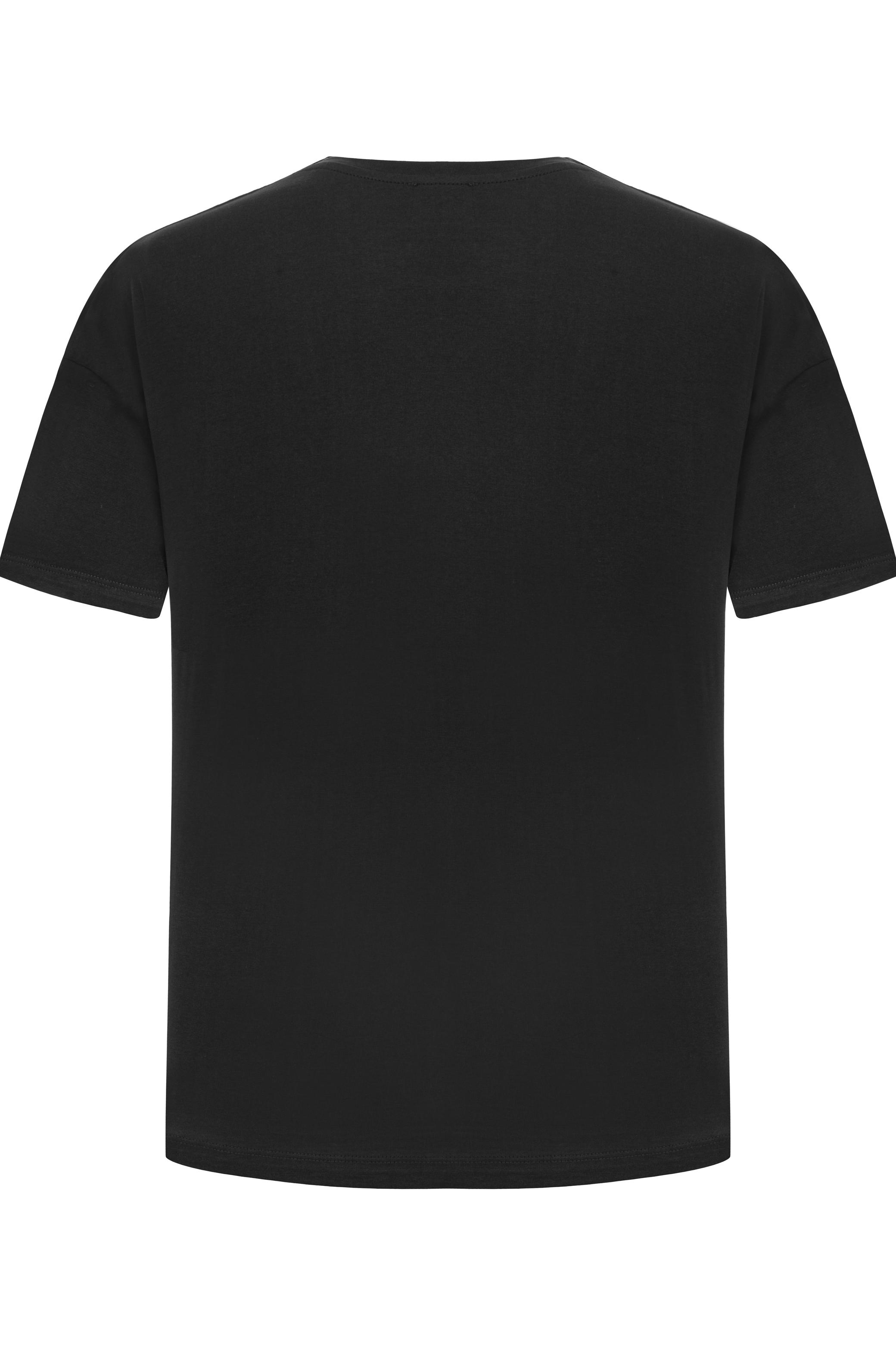 BİSİKLET YAKA KISA KOLLU T-SHIRT