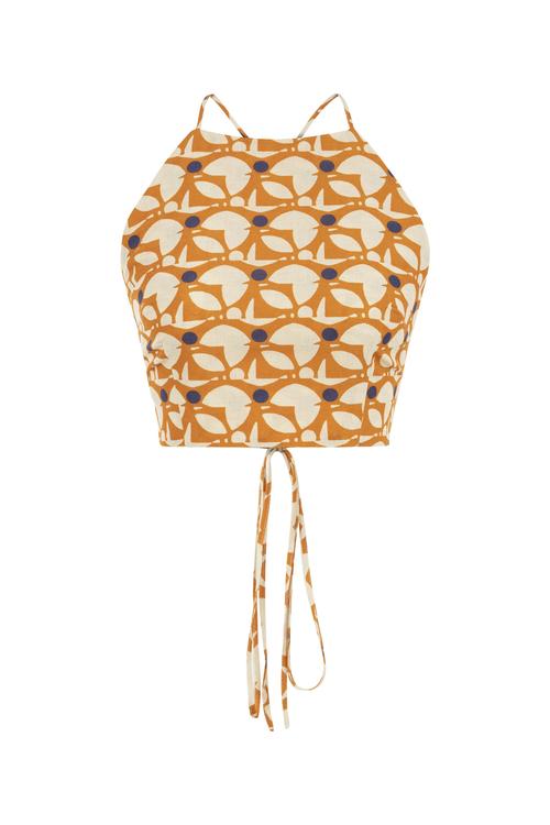  BAĞLAMA DETAYLI JAKARLI BLUZ