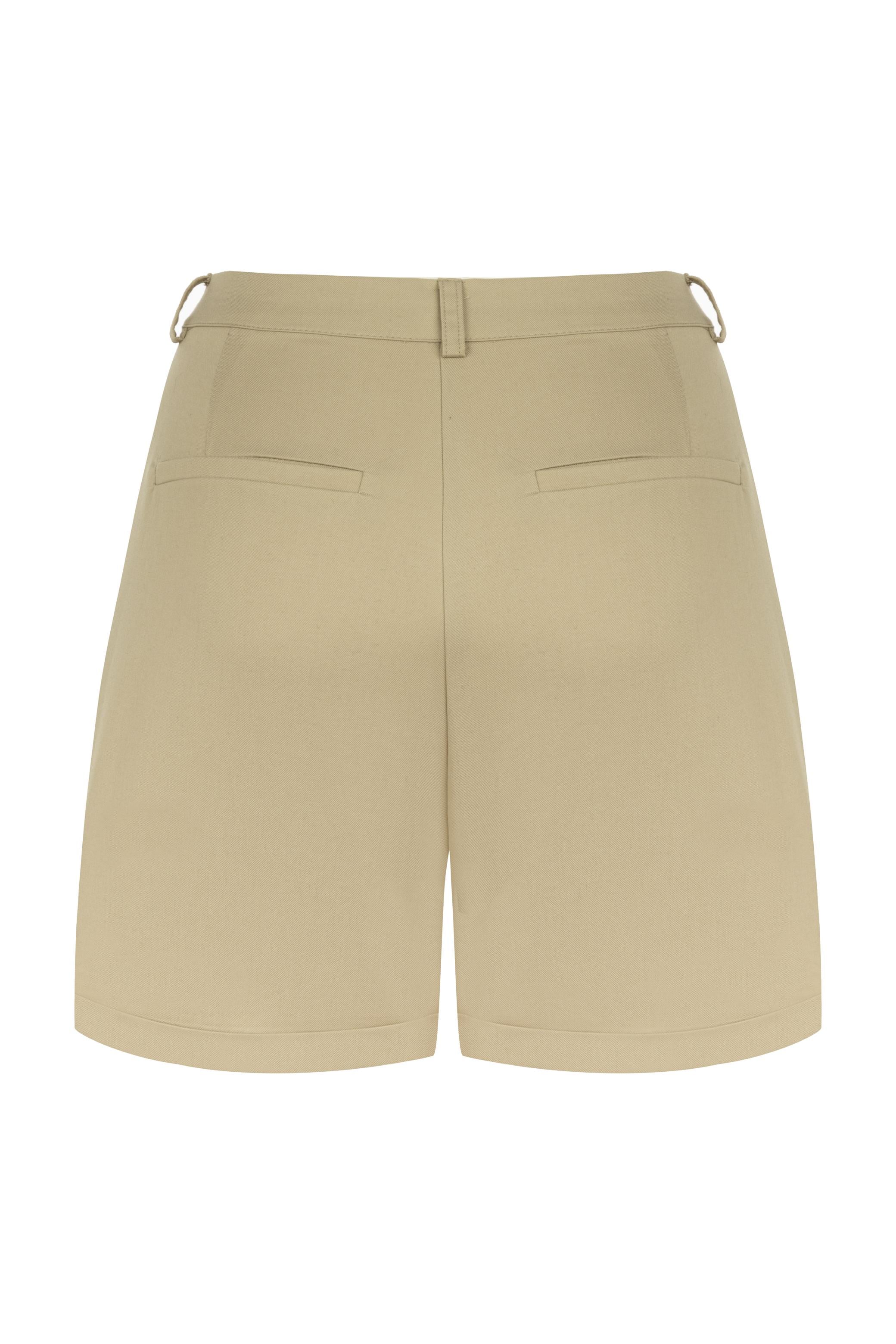 TENCEL KARIŞIMLI MİNİ ŞORT