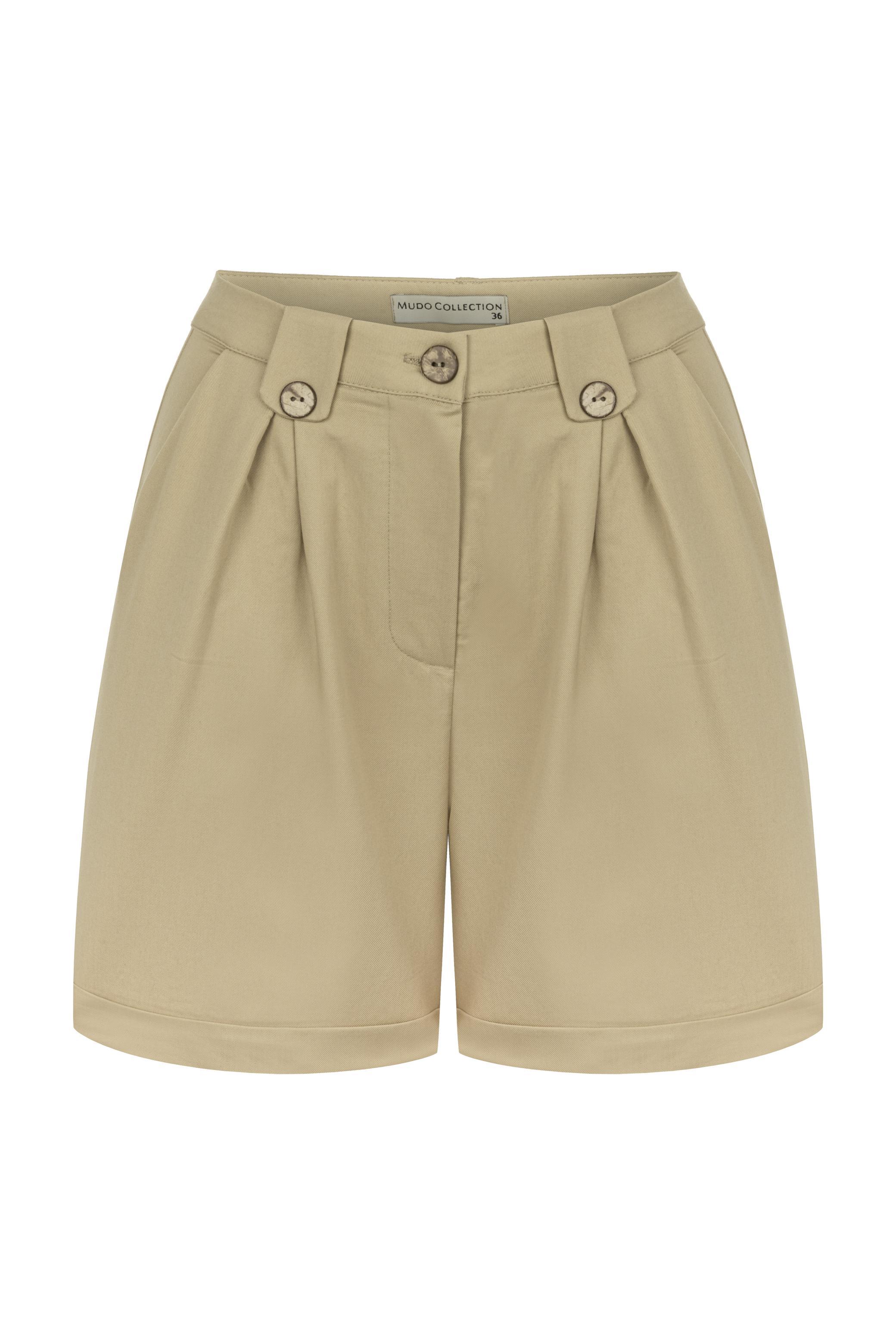 TENCEL KARIŞIMLI MİNİ ŞORT