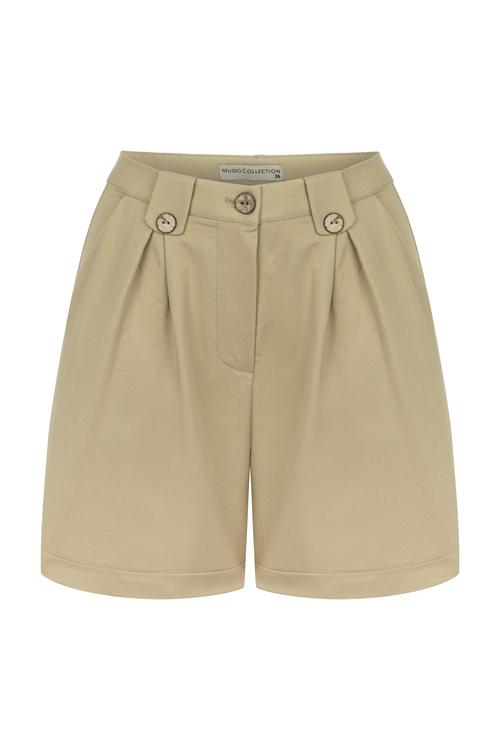  TENCEL KARIŞIMLI MİNİ ŞORT