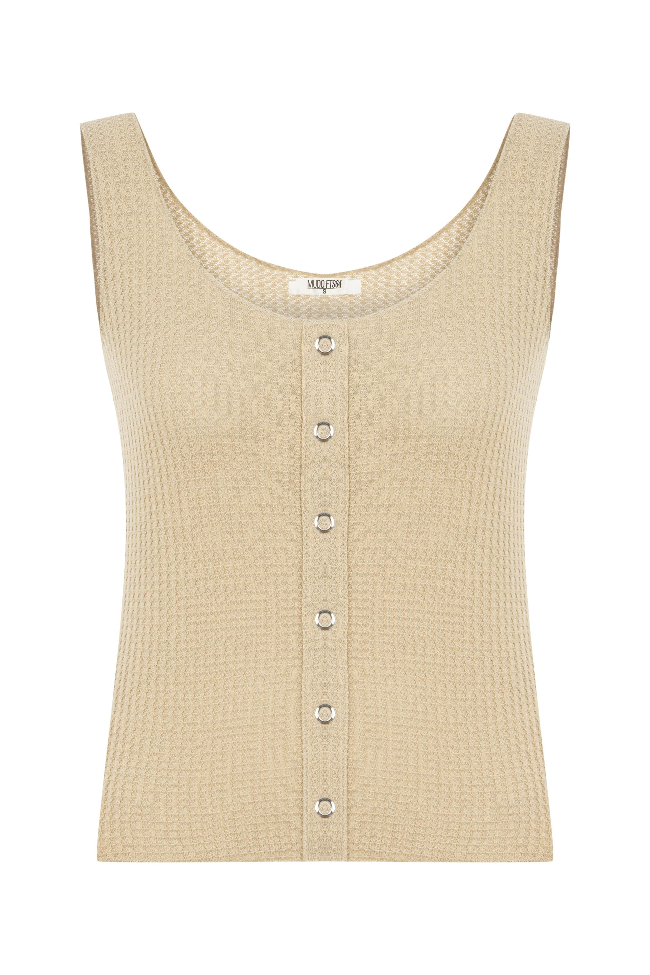 DÜĞMELİ FİTİLLİ ATLET