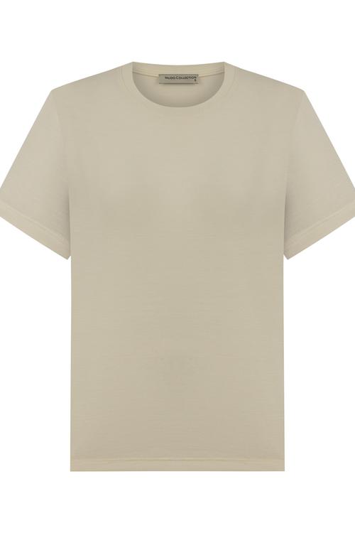  BİSİKLET YAKA BAMBU T-SHIRT