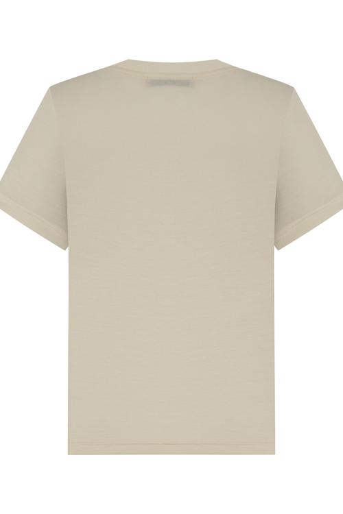  BİSİKLET YAKA BAMBU T-SHIRT