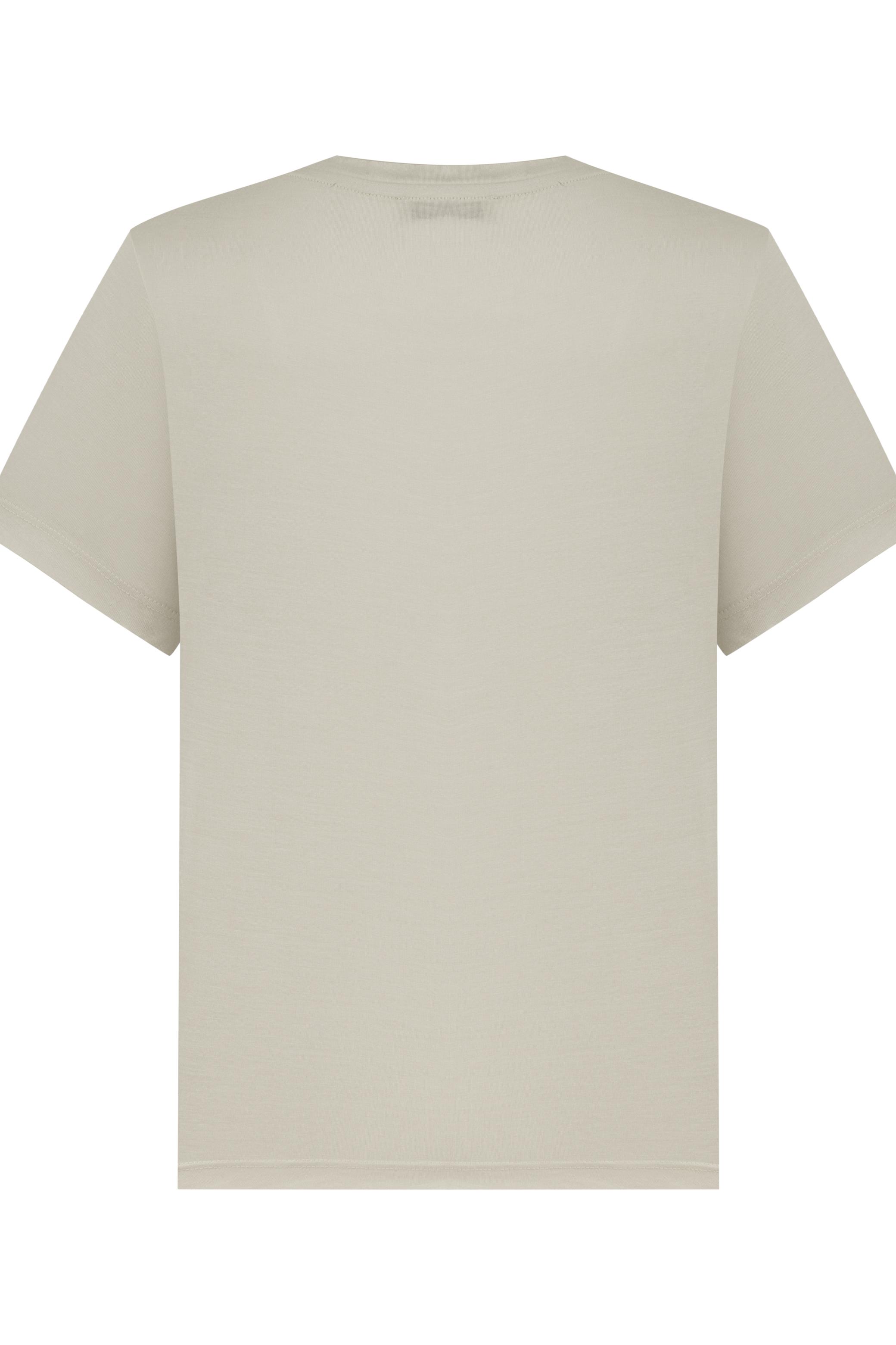 V YAKA LİYOSEL T-SHIRT