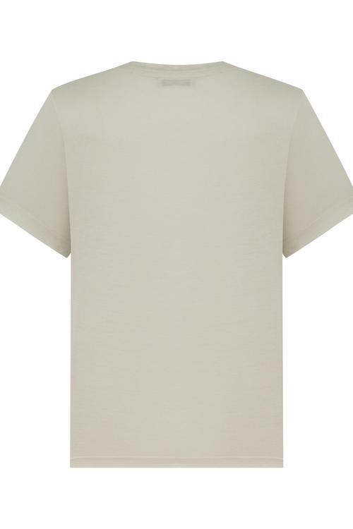  V YAKA LİYOSEL T-SHIRT