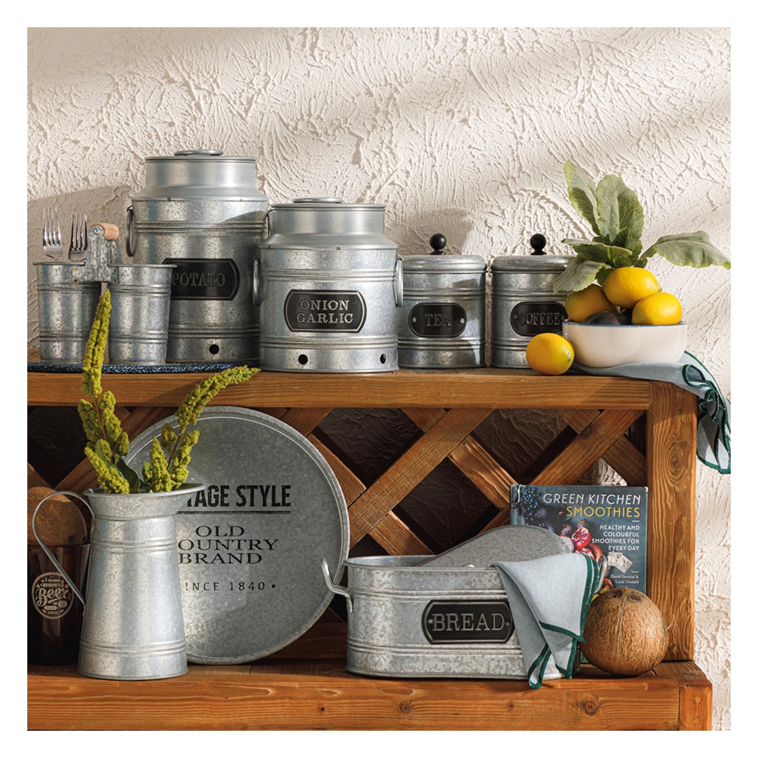 AUSTIN DEKORATİF GALVANIZ MAŞRAPA