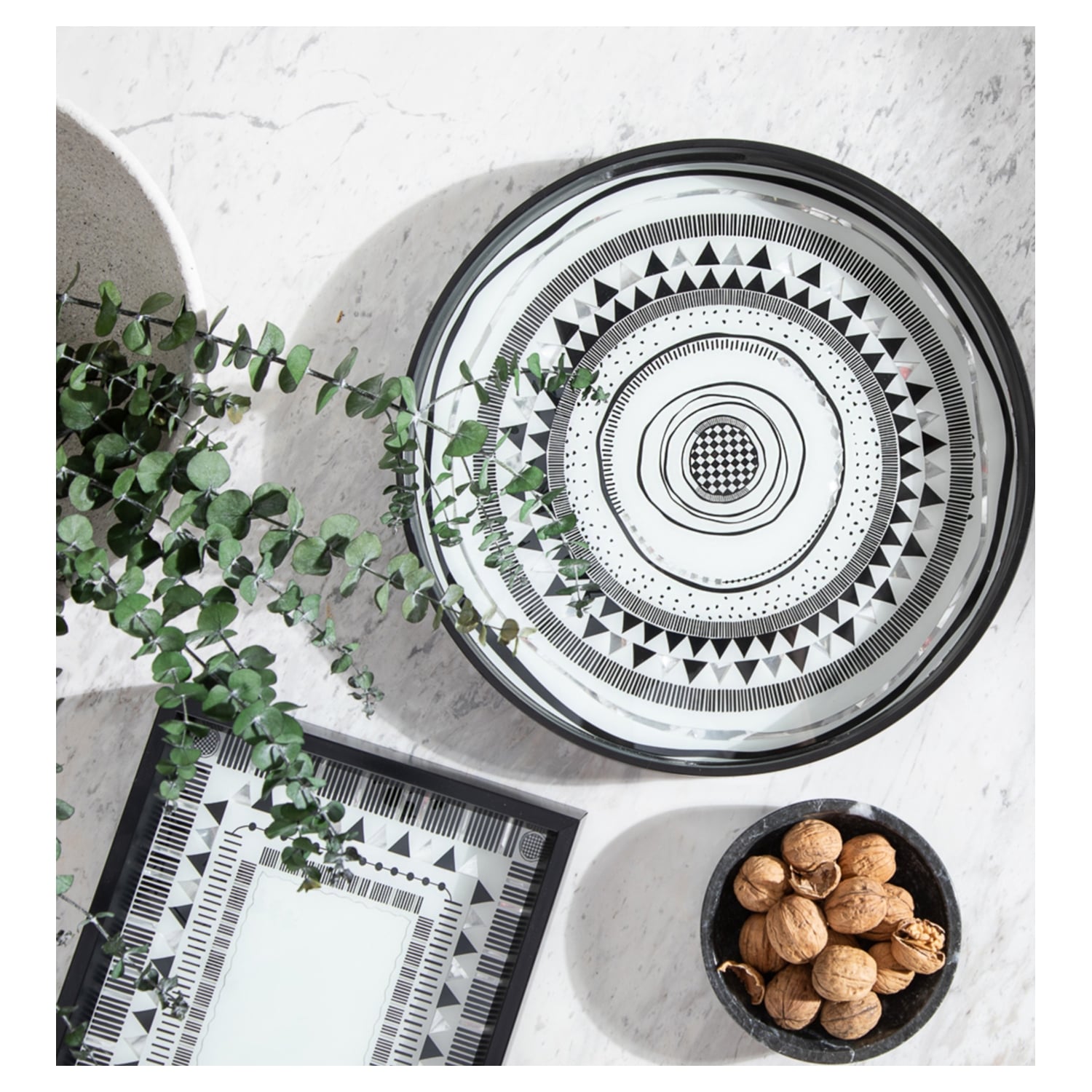 BLACK CHIC YUVARLAK TEPSİ 36CM